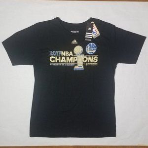 Golden State Warriors NBA 2017 Adidas T-Shirt (L)